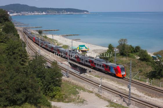 Поездка поездом на Черное море