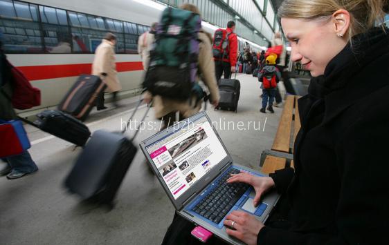 Скоростной интернет вдоль железнодорожных путей