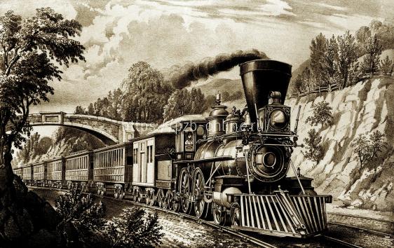 Как появлялись первые поезда?