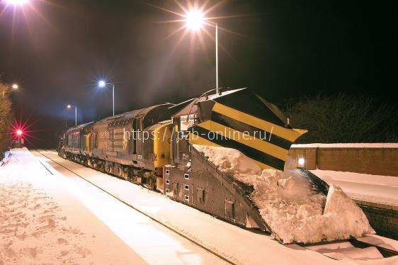 Снегоуборочные поезда – труженики железной дороги