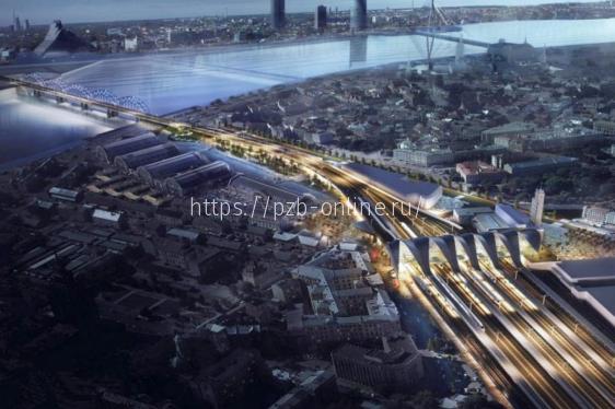 В столице Латвии началось строительство магистрали Rail Baltica
