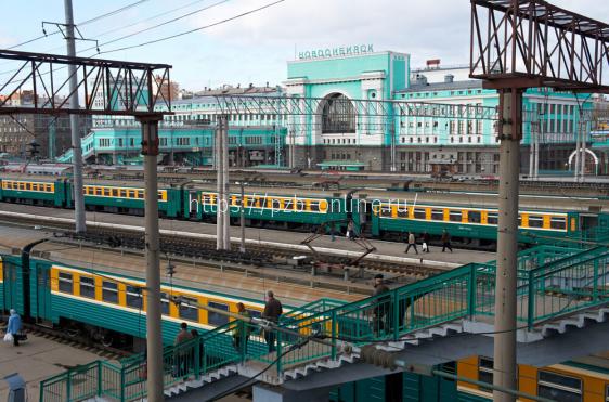 Главный вокзал в Новосибирске